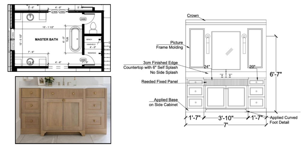 custom home bathroom